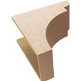 thumbnail image 6 of 11"W x 22"D x 22"H Classic Yorktown Rough Cedar Woodgrain TimberThane Corbel, Primed Tan, 6 of 6