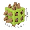 thumbnail image 3 of Dsscvnef Interactive Dog Puzzle Toy for Mental Stimulation Durable Snuffle Cube with Hide and Seek Features Slow Feeder for Small Medium Dogs Intelligence Training, 3 of 5