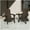 Coffee, variant on FOOWIN Folding HDPE Adirondack Chairs Set of 4, Black