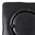 thumbnail image 6 of Zxpjkyu Commode Seat Cushion Sponge Padded Universal Fit,Easy Clean,Toilet Seat,Seat Pad black, 6 of 9