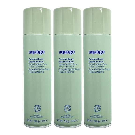 Aquage Freezing Spray Maximum Hold 10 Oz (Pack of 3)