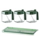 thumbnail image 1 of Ollas de cristal transparentes de los botes del condimento, sistema de cristal de la caja del condimento del envase de la especia del tarro del condimento, 1 of 5