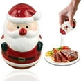 thumbnail image 2 of BinKFF Christmas Tree Snowman Salt & Pepper Shaker - Holiday Kitchen & Table Décor - Festive Home Accent, Christmas Gift/Stocking Stuffer for Collectors & Holiday Enthusiasts, 2 of 9