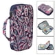 thumbnail image 4 of Bolsa de Almacenamiento organizadora de viaje Macarena Hojas moradas Estuche de gancho de ganchillo, 4 of 8