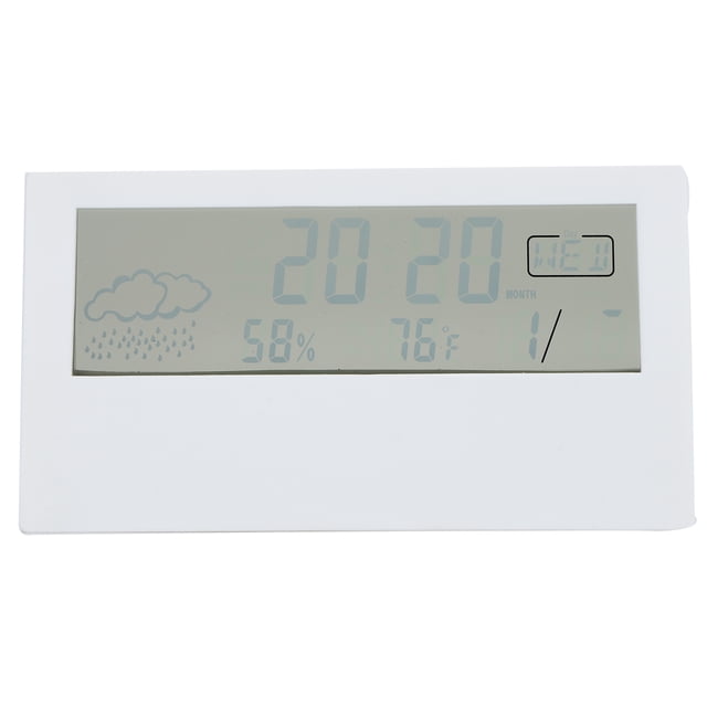 Reloj despertador electrónico, reloj despertador con LED y temperatura, reloj de escritorio de larga duración