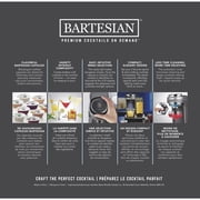 Bartesian Duet Cocktail Machine, 750 mL Glass Spirit Bottles, with LCD Display with Intuitive Controls