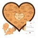 thumbnail image 3 of Placa de regalo de aniversario, artesanías de madera, decoración del hogar, rompecabezas de corazón de madera de escritorio para él, hombres, mujeres, 1er aniversario, 3 of 8