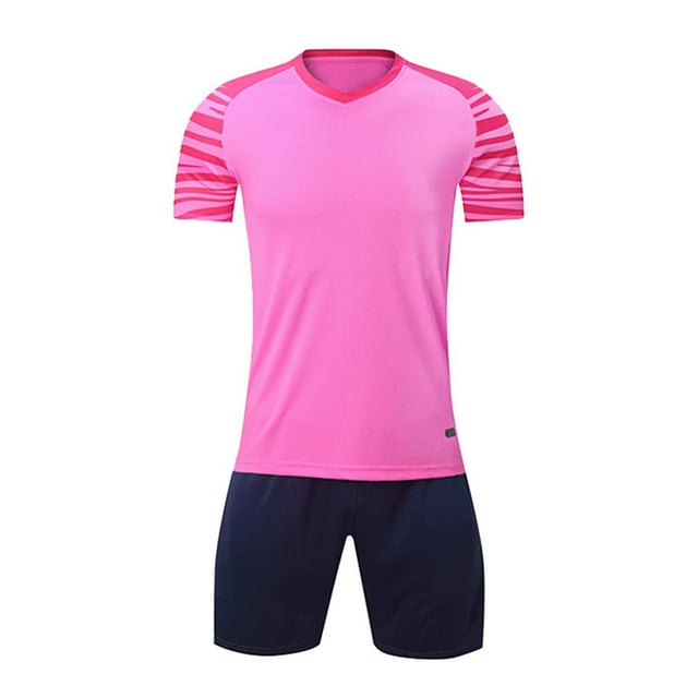 Odeerbi 4-16 Años Niños Verano Atletismo Trajes de Secado Rápido Deportes Correr Tops Pantalones Cortos Conjunto Transpirable Manga Corta Cuello Redondo Top Shorts