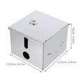 thumbnail image 2 of WRITWAA Protector De Exterior Resistente Al Agua Y Con Cerradura En Inoxidable, 2 of 8