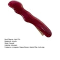thumbnail image 7 of Exquisite Anti-slip Metal Clip Hair Pin Irregular Wave Decor Side Bangs Clip Styling Tool, 7 of 7
