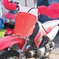 thumbnail image 5 of Placa de matrícula delantera de motocicleta Placa de matrícula de plástico resistente de alto rendimiento para CRF70 Rojo, 5 of 5