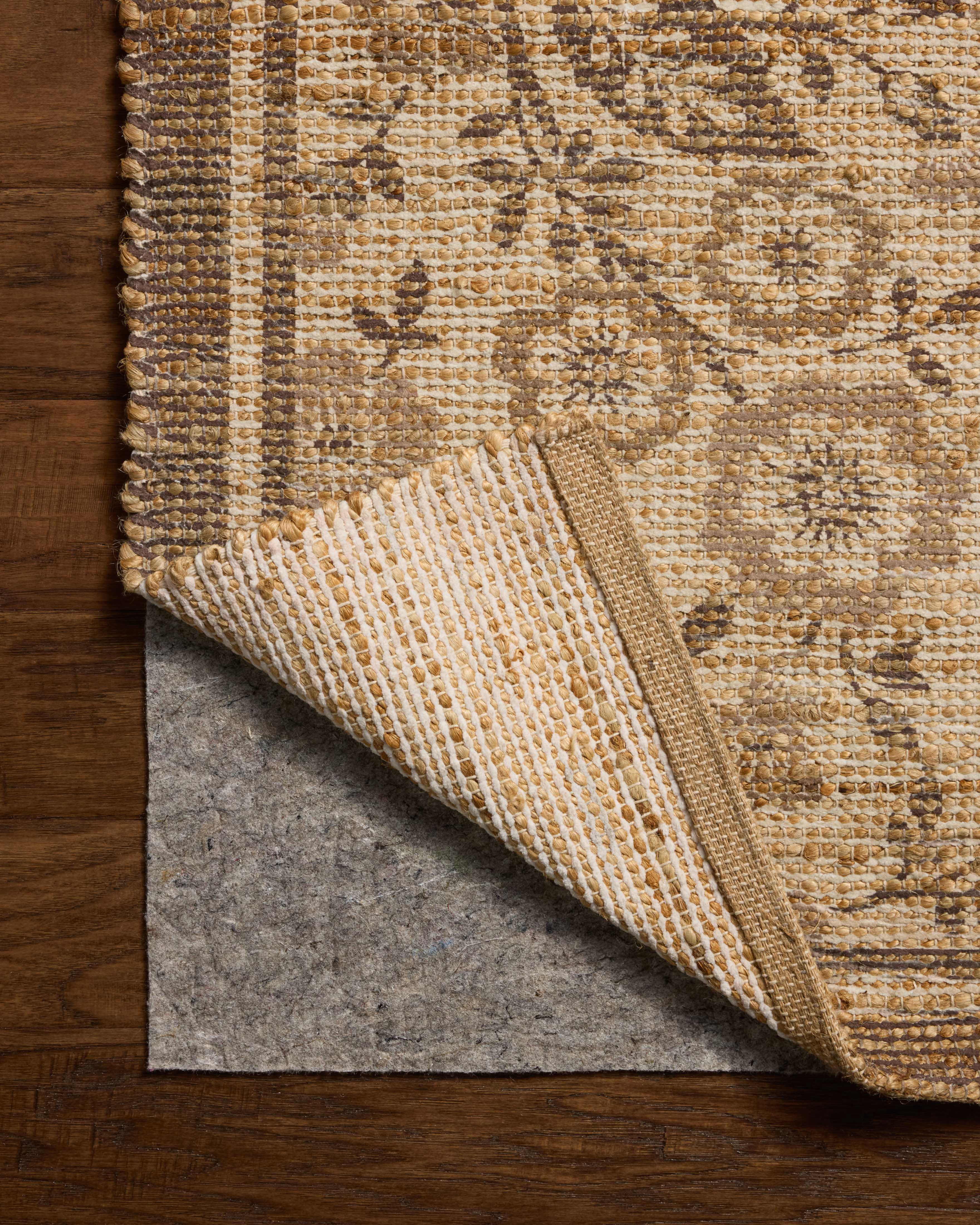Chris Loves Julia x Loloi Rue Bark / Mocha 2'-3" x 3'-9" Accent Rug