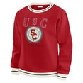 thumbnail image 2 of Women's WEAR by Erin Andrews Cardinal USC Trojans Seal Sweatshirt, 2 of 5