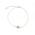 thumbnail image 1 of Anucletas Exquisito Duración Durable Duración Gold de plata Joya Pearl Joya Pulsera de tobillo Cadenas de pie de estilo simple para vacaciones Silver Inevent AP009292-02, 1 of 7