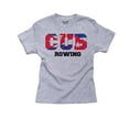 thumbnail image 1 of Cuba Rowing - Olympic Games - Rio - Flag Girl's Cotton Youth Grey T-Shirt, 1 of 2