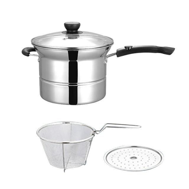 Siruishop Induction Pot Pasta Soup Spaghetti Milk Pot for Restaurants Restaurant Hotel