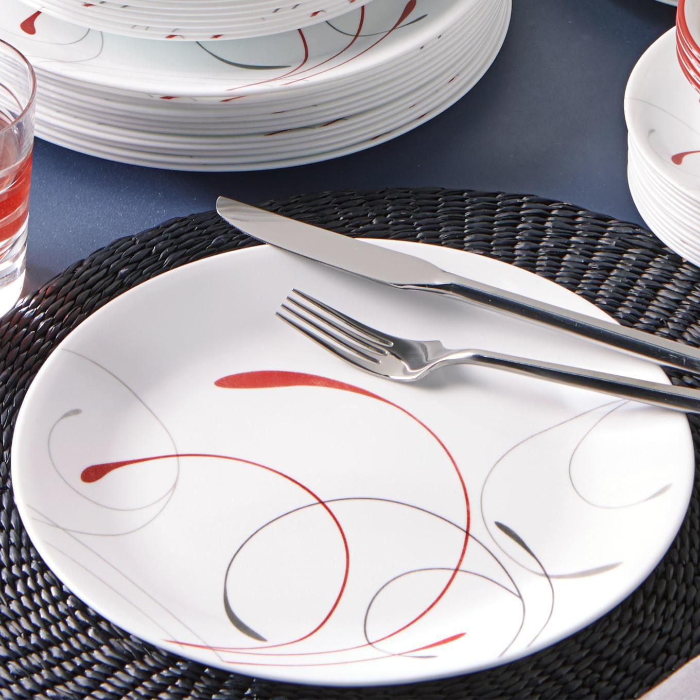 CORELLE SPLENDOR ROUND 12PC ENSEMBLE