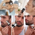 thumbnail image 2 of JOVITEC Juego de 24 Adornos navideños para Barba, Coloridos Adornos navideños para el Cabello Facial y Campanas para Barba con Clips para Hombres, Papá Noel, Navidad, Año Nuevo, Festival, Regalo, 6 Co, 2 of 5