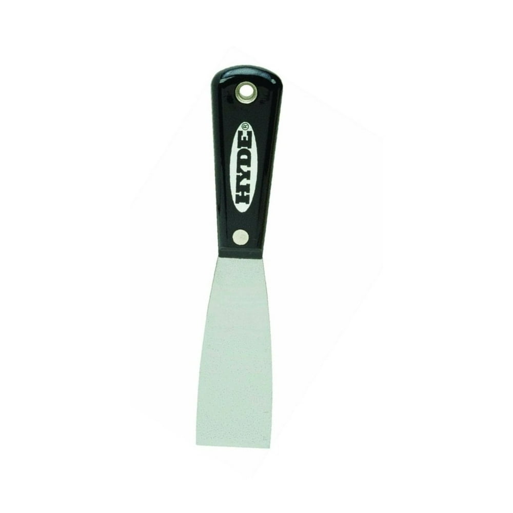 Professional Putty Knives, 11/2Inch stiff black and silver putty