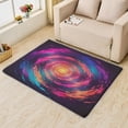 thumbnail image 2 of Galaxy Area Rugs for Bedroom Living Room - 4x6 ft - Colourful Carpet for Home Decor - Starry Sky Patterned Decorative Indoor Large Rug - Washable & Soft & Non Slip & Low Pile (ZF&8461), 2 of 7