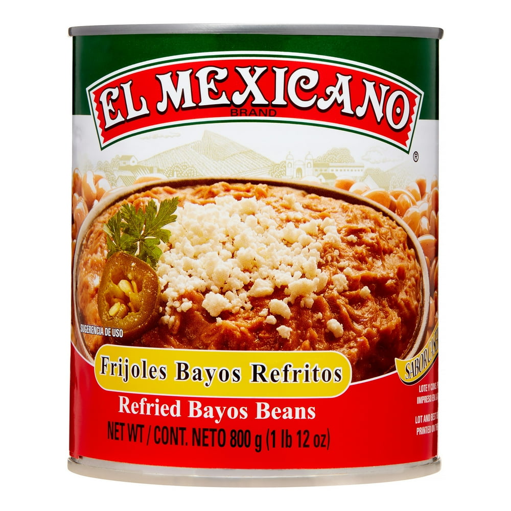 El Mexicano, Refried Beans, 28 oz (Case of 18)