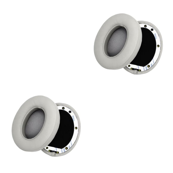 Matsuzay 2 piezas de almohadillas de esponja para auriculares, almohadillas para juegos montadas en la cabeza, cubierta de protección auditiva, Type3 NO3