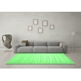 thumbnail image 3 of Ahgly Company Indoor Rectangle Abstract Emerald Green Contemporary Area Rugs, 7' x 9', 3 of 4