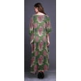 thumbnail image 4 of Bimba Floral Womens Long Beach Kaftan Beachwear Bikini Coverup Maxi Dress-XL-3X, 4 of 5