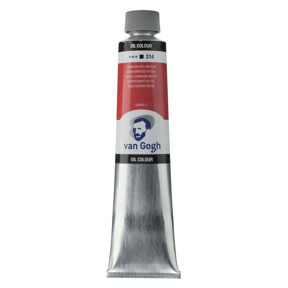 Van Gogh Oil Color, 200ml Tube, Cadmium Red Medium