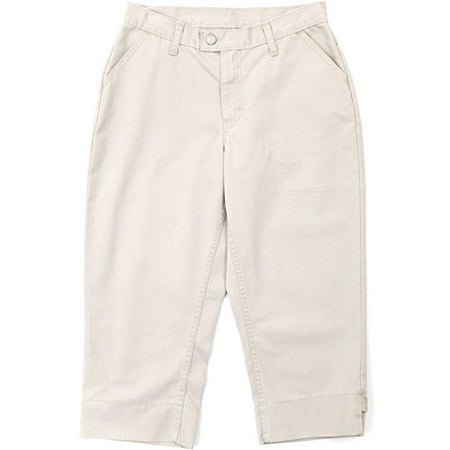 Riders - Women's Tab-Front Pedal-Pushers
