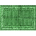 thumbnail image 1 of Ahgly Company Indoor Rectangle Persian Emerald Green Traditional Area Rugs, 2' x 4', 1 of 4