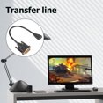 thumbnail image 3 of Cable compatible Dvi-d a Hdmi de 30cm para ordenador Cable Dvi-d macho a hembra compatible con Hdmi Dvi-d macho a hembra compatible con Hdmi Universal Accesorios Electrónicos, 3 of 9