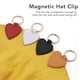 thumbnail image 3 of Clip magnético para sombrero clip magnético portátil en forma de corazón fácil de usar para viajar ANGGREK Otros, 3 of 8