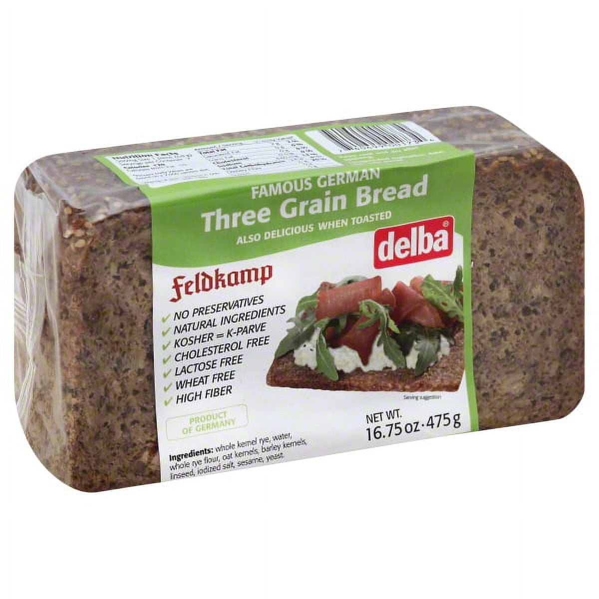 Delba Backbetrieb Delba Bread  16.75 oz