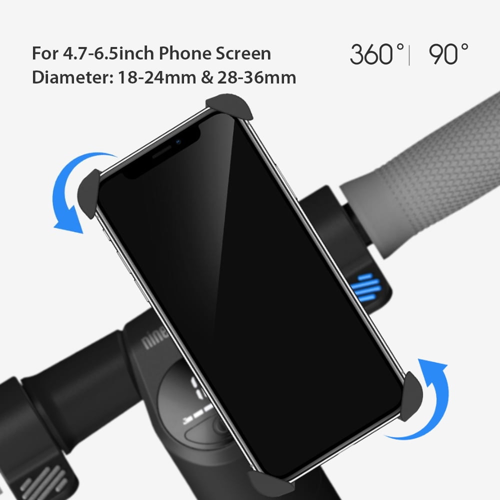Xiaomi 360° Segway-ninebot Scooter Phone Bracket Bicycle Motorcycle Holder 6.5" 