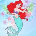 thumbnail image 5 of Disney Little Mermaid Ariel UPF 50+ Bathing Suit Tankini and Bikini Bottom Swimsuit Set (Girls), Sizes 3T-8, 5 of 7