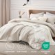 thumbnail image 5 of Juego de edredón Bedsure extragrande King Beige, 3 piezas, 5 of 7