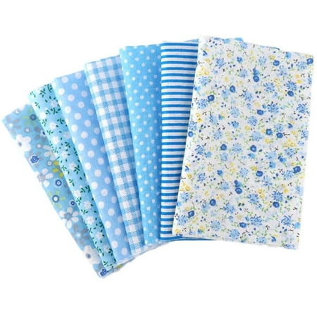 Cynthia Fabric package cotton fabric by the meter, 7 pieces each 50 cm ...