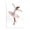 Graceful Ballerina Dancing, variant on Stupell Industries Contemporary Bright Hued Dancing Ballerina Black Floating Frame Canvas Art, 17 x 25, by Leon Devenice