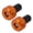 Orange, variant on Riousery Premium Motorcycle Handlebar Grip End Aluminum Plugs Moto Slider Accessories Replacement Parts, Universal Fit 22mm / 0.9 inches Handlebars, Easy Installation, Vibration Reduction, Orange