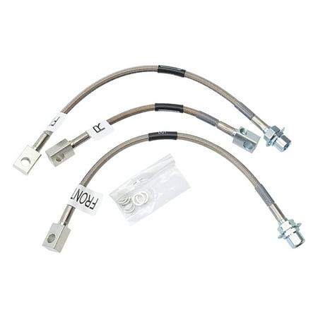 Gt Brake Lines - Russell Performance 94-95 Ford Mustang GT (Front & Rear Center Hose) Brake Line Kit