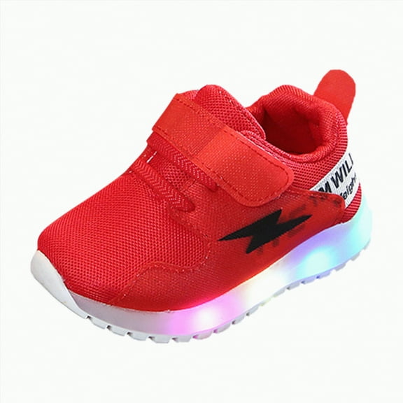 Hessimy Toddler & Big Kids Knit Cage Sneakers Toddler Boy Shoes Toddler Girl Shoes Mesh Sports Shoes Baby Shoes (Red,10)