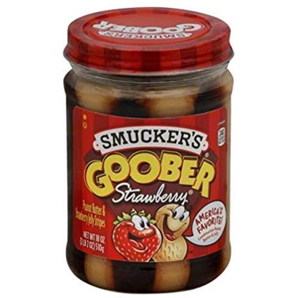 Smuckers Goober Strawberry (18 Oz Jars) 2 Pack