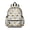 Excavator and Road White Pattern-1, variant on Excavator and Road White Pattern Cute School Backpack with Padded Back and Adjustable Shoulder Straps 13.4"x11"x4.7"