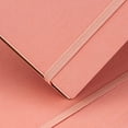 thumbnail image 3 of Cuaderno de notas AHGXG - 320 pág., tamaño B5, grueso, mujeres, papel 100 GSM, tapa blanda cuero sintético, trabajo y escuela, 7.6'' X 10'' - Rosa, 3 of 3