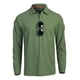 thumbnail image 1 of Playera Polo Hombre Slim Manga Larga Casual Táctico Militar, 1 of 6