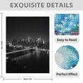 thumbnail image 3 of Diamond Art Kits for Adults - 5d Cityscape Skyline Night Lights Diamond Painting for Adults, Diamond Art for Adults Beginners, Diamond Painting Kits for Adults for Home Wall Decor, 3 of 7