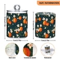 thumbnail image 5 of Yayeee 2 Pack Qtip Holder Dispenser for Bathroom with Lid Cotton Swab Canister, Blue Floral Oranges, 5 of 6