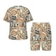 thumbnail image 1 of Balery Floral Paisley Conjunto de Pijama Infantil de Manga Corta con Estampado – Ropa de Dormir de Algodón Suave-Medium, 1 of 6