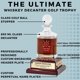 thumbnail image 2 of Decantador de whisky Trofeo de Golf Alpha Awards 850 ml de vidrio, 2 of 8